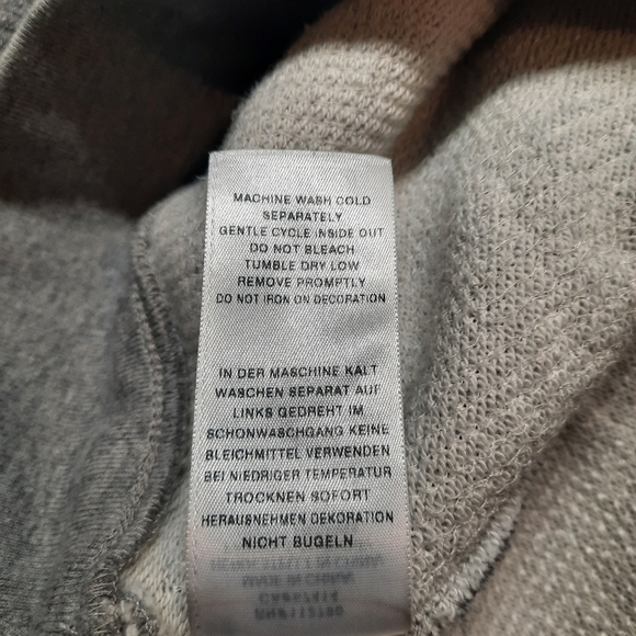 True Religion (Medium) Sequin Boyfriend Grey Sweater - Picture 11 of 11